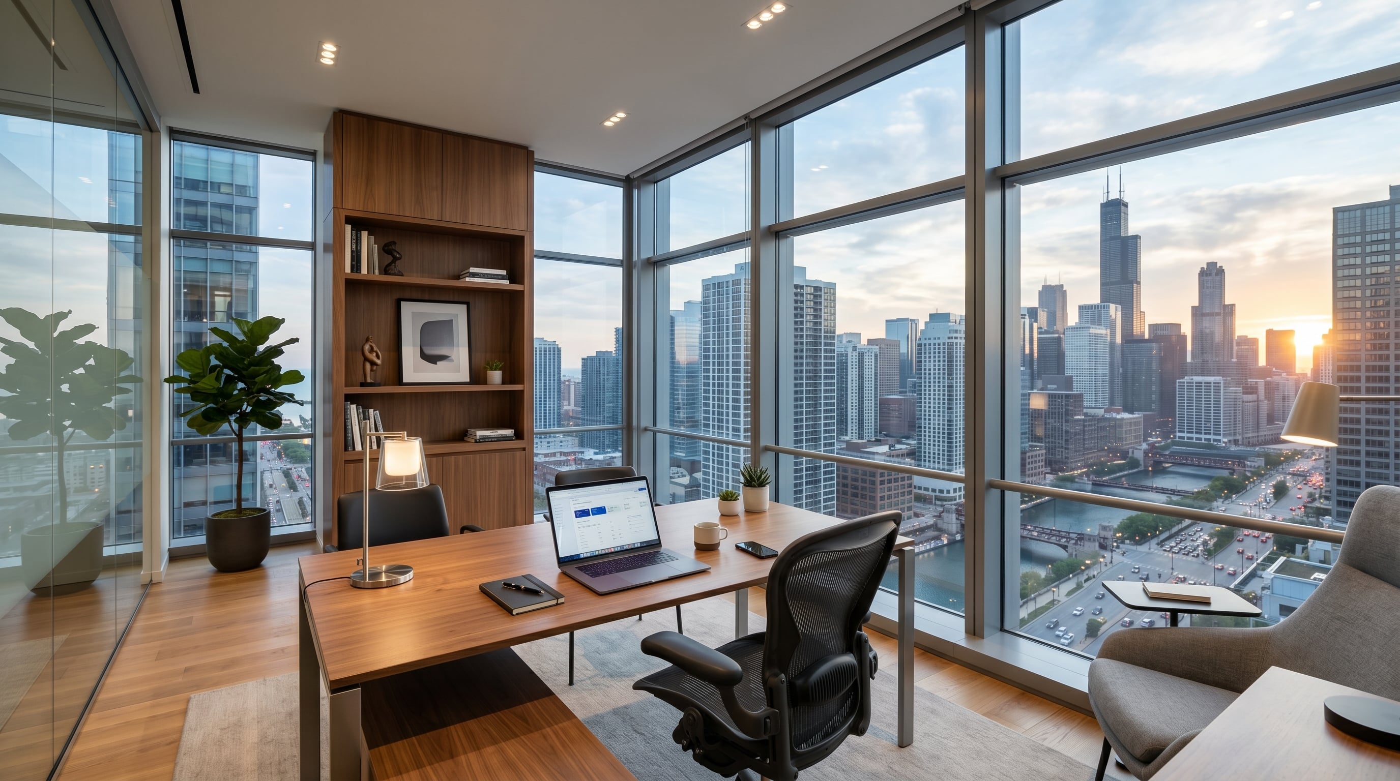 Oficina corporativa profesional